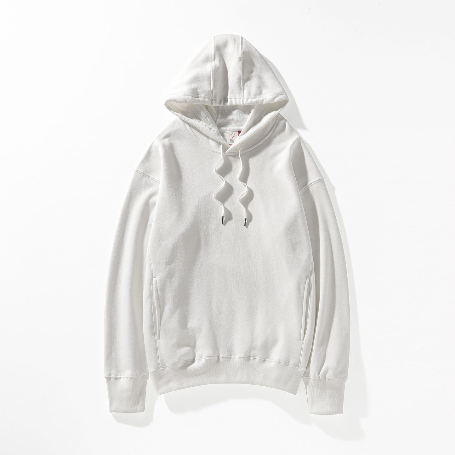 Ziili Men’s Loose Fashion Solid Color Hoodie – French Terry Cotton Pullover, Soft & Stylish Sweatshirt for Youth (S–4XL)