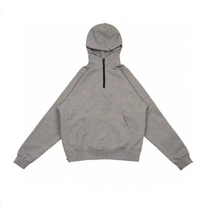 Half-High Neck Hoodie Sweatshirt 