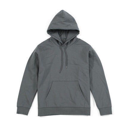 Ziili Men’s Pure Color Hooded Sweater – Thick French Terry Pullover Hoodie for Fall & Winter, Soft Cotton Blend, Stylish Warm Sweatshirt