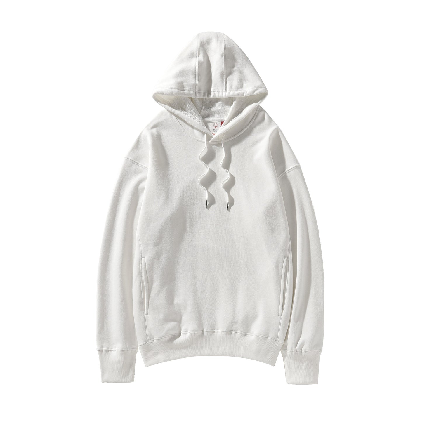 Ziili Men’s Loose Fashion Solid Color Hoodie – French Terry Cotton Pullover, Soft & Stylish Sweatshirt for Youth (S–4XL)