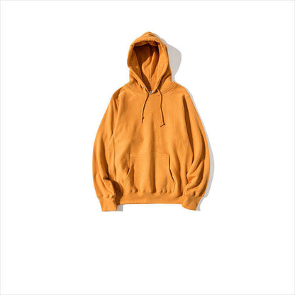 Ziili Horizontal Woven Plush Autumn Winter Hooded Sweater – Soft Cotton Pullover for Men, Trendy Warm Hoodie in Multiple Colors