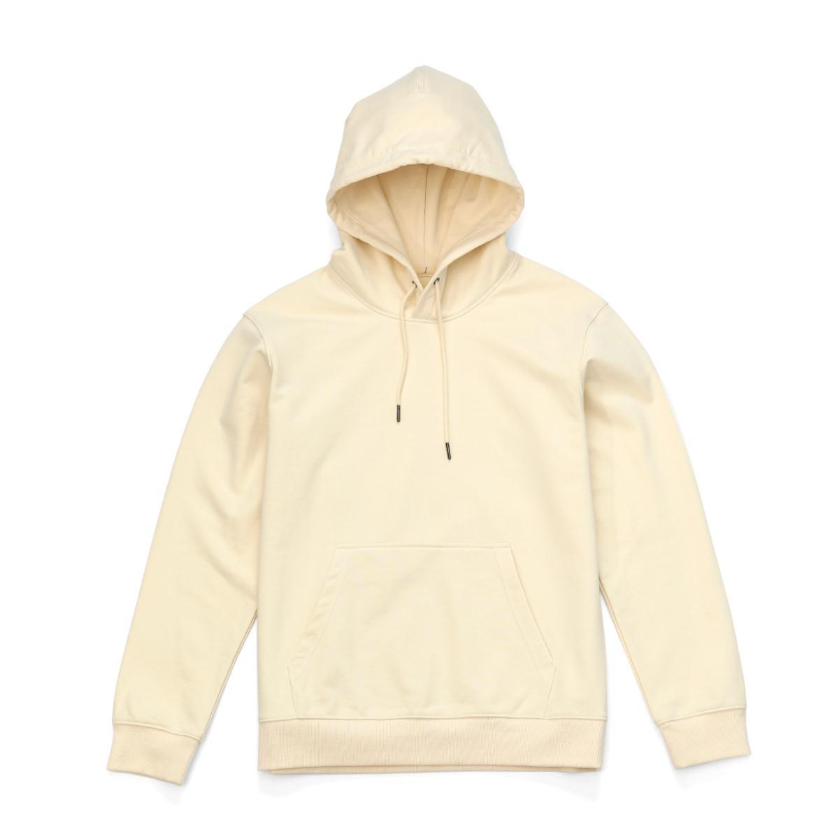 Ziili Men’s Pure Color Hooded Sweater – Thick French Terry Pullover Hoodie for Fall & Winter, Soft Cotton Blend, Stylish Warm Sweatshirt