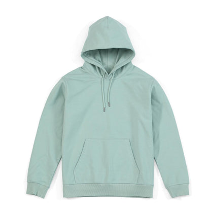 Ziili Men’s Pure Color Hooded Sweater – Thick French Terry Pullover Hoodie for Fall & Winter, Soft Cotton Blend, Stylish Warm Sweatshirt