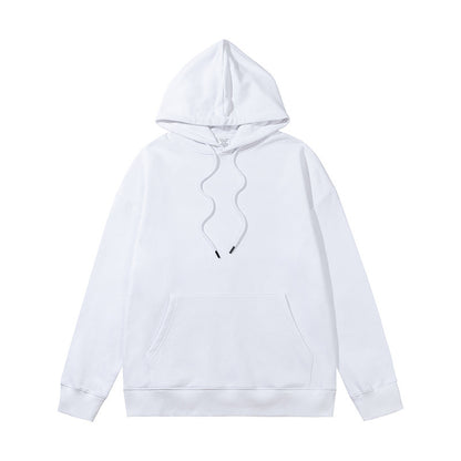 Ziili Heavy Sweater Terry Loose Hoodie – Unisex Cotton Hooded Sweatshirt for Men and Women, Solid Color French Terry Casual Wear