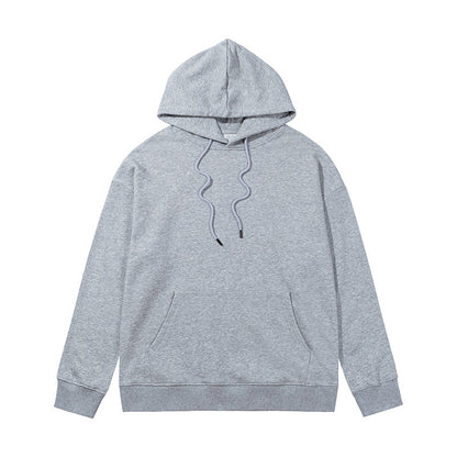 Ziili Heavy Sweater Terry Loose Hoodie – Unisex Cotton Hooded Sweatshirt for Men and Women, Solid Color French Terry Casual Wear