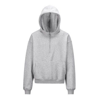 Fleece-Lined Pullover Hoodie